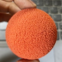 Balle de nettoyage en caoutchouc naturel OEM pour pièces de rechange de pompe à béton - Balle éponge de nettoyage en caoutchouc