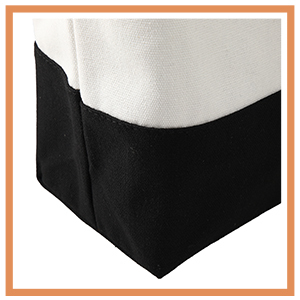 Washable Heavy Duty Clothes Cotton Canvas <b>Bag</b> Travel Shopper <b>Bag</b> With logo - Product Image 4