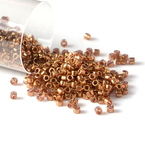 2000 pièces de perles de verre japonaises pour bijoux, 11/0, couleur transparente brillante, 1,6 mm, perles <span class=keywords><strong>Miyuki</strong></span> Delica - Product Image 6