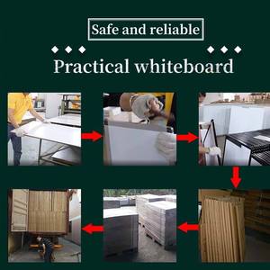 Fabbrica ufficio appesa parete pennarello lavagna <span class=keywords><strong>in</strong></span> alluminio scrivere bordo bianco per la scuola - Product Image 3