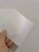 Vente directe d'usine, feuille diffuseur en acrylique PC givré antistatique pour éclairage LED, panneau de diffusion, abat-jour