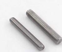 M36 M42 Stainless Steel 304 316 Zinc Plated Black Threaded Rods Nut Washer Steel Bolts Nuts