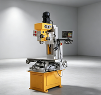 Machine de perçage et de fraisage verticale ZX50C, équipement multifonctionnel de perçage et de fraisage des métaux
