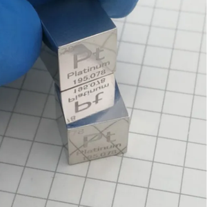 Cubo de Platino de Alta Pureza (99.5%), Lingote de Platino, Cubo de Platino - Product Image 4