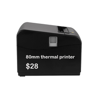 Impresora térmica Pos Recibo 80mm USB WIFI Impresora para teléfonos Android Ios Tienda de computadoras Impresora de boletos