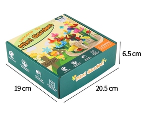 Kids Educational Stem Build Crafts Diy Toy Flower Garden <b>Building</b> Toys - Product Image 4