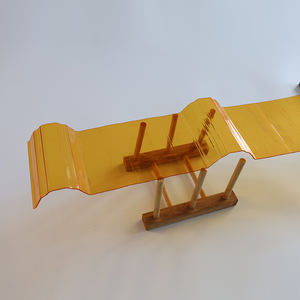 Fabricant chinois de profilés de toiture, tôles en <span class=keywords><strong>polycarbonate</strong></span>, panneaux de serre en plastique ondulé - Product Image 2