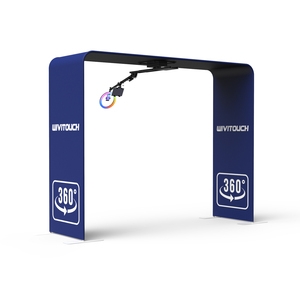 Ảnh gian hàng nhà sản xuất 360 <span class=keywords><strong>video</strong></span> gian hàng Powered bởi pin làm việc với điện thoại thông minh iPad DSLR Máy ảnh 360 photobooth máy - Product Image 6