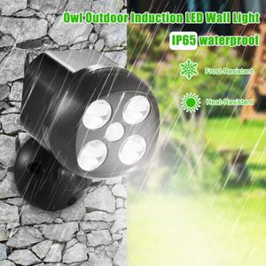 Lámpara de Garaje Giratoria, con Sensor de Seguridad, 4 LED, Inalámbrica, para Exteriores, Resistente al Agua IP44, Funciona con Pilas Secas, para Jardín - Product Image 6