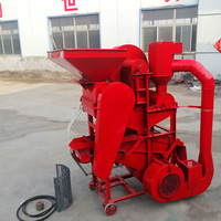 Décortiqueuse d'arachides à haute efficacité, faible taux de bris, électrique/diesel, pour moulin à huile agricole