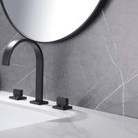 Robinet de baignoire autoportant en laiton finition or brossé de luxe, standard hôtelier, le plus vendu
