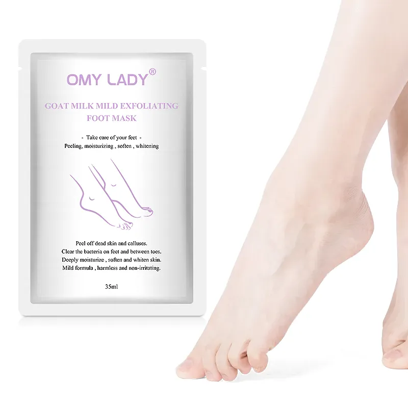 OMY LADY Health Care Supplies Foot treatment change rough skin to soft smooth foot peel heating mask for hydrated feet