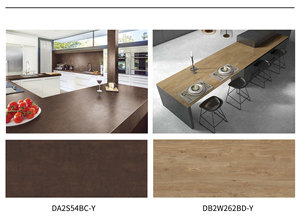 Kết cấu bề mặt tấm đá cẩm thạch nhân tạo cho đồ nội thất trong nhà hiện đại bàn bếp worktop thiết kế mô hình 3D 3000*1500*12mm - Product Image 5