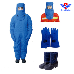 Sombrero de trabajo de protección de temperatura profunda, resistente al frío criogénico protector <span class=keywords><strong>facial</strong></span>, certificado CE - Product Image 5