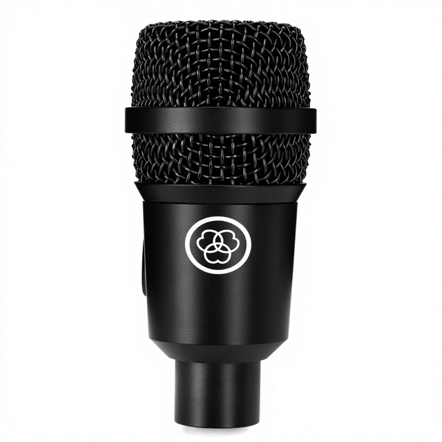 AKG Pro Audio P4 High-Performance Dynamic Cardioid Noise Reduction Microphone for Drums Percussions Wind Instruments Guitar Amps