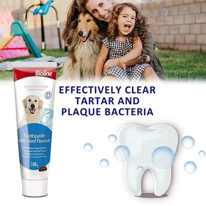 Shopee中国供应商消除口臭宠物牙膏和牙刷套装 - Product Image 4