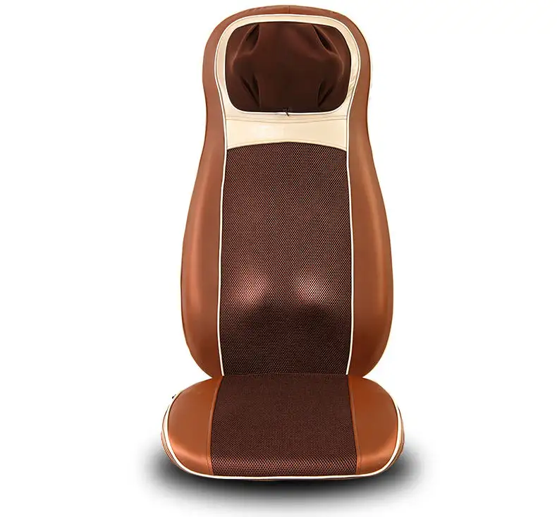 Vücut kullanımı için kızılötesi ısıtma ile trend taşınabilir katlanabilir yoğurma titreşim masajı koltuk minderi