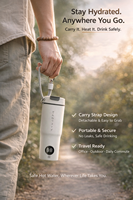 Bouilloire Électrique Portable Intelligente, Mini Chauffe-Eau de Voyage, Tasse Chauffante à Ébullition Rapide pour Hôtel, Voyage, Lait pour Bébé