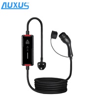 Chargeur EV portable 7KW, stations de recharge AC les moins chères pour voitures électriques