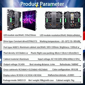 Paneles <span class=keywords><strong>de</strong></span> Pantalla LED para Exteriores con Texto y <span class=keywords><strong>Video</strong></span>, Resistentes al Agua IP65, 7680Hz, Directo <span class=keywords><strong>de</strong></span> Fábrica, para Publicidad en Metro, <span class=keywords><strong>Alquiler</strong></span> Comercial - Product Image 3