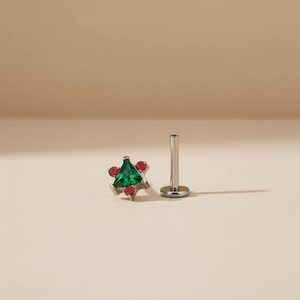 Pendientes <span class=keywords><strong>de</strong></span> <span class=keywords><strong>Titanio</strong></span> Gaby ASTM F136 con Zirconia G23, Tipo Stud Roscado, Accesorios DIY para <span class=keywords><strong>Piercing</strong></span>, Compromiso, Daith, Hélix, Cartílago - Product Image 5