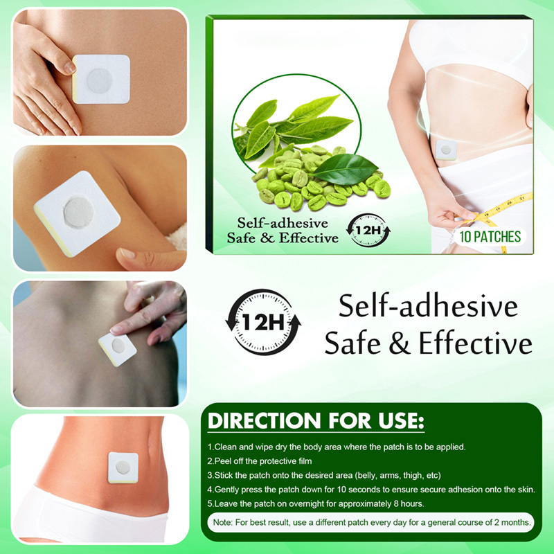 oem chinese weight loss quick slimming mint patch detox fat burning patch