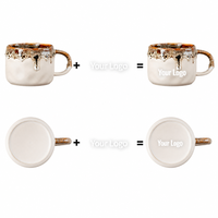 Mug à café en céramique personnalisé avec logo, spécial Ramadan, pièce individuelle, vente en gros, marque privée, récipient à boisson pour l'hôtellerie