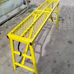 Tabouret <span class=keywords><strong>de</strong></span> selle <span class=keywords><strong>de</strong></span> cheval en fer renforcé <span class=keywords><strong>de</strong></span> style moderne tabouret d'échafaudage pliant prégalvanisé échafaudage ciblé par échelle en acier et aluminium - Product Image 2
