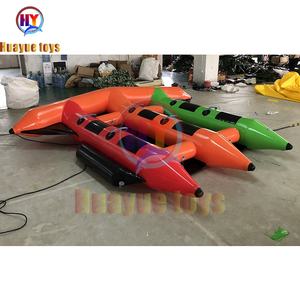 Barco inflable de pesca con mosca, <span class=keywords><strong>juego</strong></span> deportivo de agua, pescado volador, plátano, venta al por mayor de fábrica - Product Image 3