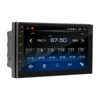 Estéreo para Auto Doble DIN de 7 Pulgadas con Pantalla Táctil Android 15, Sistema Multimedia para Auto, Navegación GPS, Estéreo Android Universal para Auto
