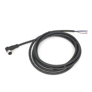 Kabel konektor M8 tahan air bundar pria/wanita 3/4/5/6/8 Pin M8 kawat cetakan injeksi konektor Sensor - Product Image 1