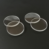 Hohe Ebenheit, keine Blasen, hoch transparentes Fenster Schauglas Optisches Glas Boro silikat glasplatte