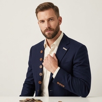 Boutons-pression ronds personnalisés à 4 trous en plastique ABS, effet corne, écologiques, pour accessoires de couture de manteaux, vestes et pulls en laine