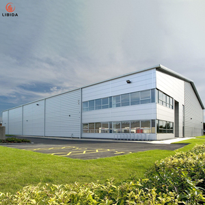 Chất lượng cao thép hội thảo kim loại kho xây dựng nhà tiền chế kho thép xây dựng kho - Product Image 1