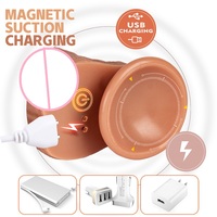 Ventouse forte en silicone liquide énorme gode réaliste vibrateur de point G pénis réaliste jouet sexuel artificiel de grosse bite pour les femmes