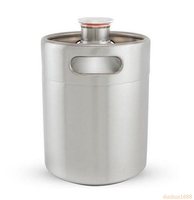 Personnalisé Nouvelle Marque En Acier Inoxydable Bière Growler Fermenteur Baril En Acier Inoxydable Seau À Glace Ménage Bar À Bière