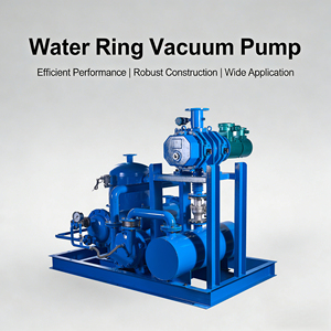 ชุดปั๊มสุญญากาศ 7.5KW ปั๊มสุญญากาศแบบวงแหวนน้ำแรงดันสูงสำหรับเครื่องเราเตอร์งานไม้ - Product Image 1