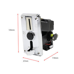 Máquina expendedora de agua con luz LED JY-626, <span class=keywords><strong>lavadora</strong></span>, máquina de juegos, identifica seis tipos de monedas, aceptador de monedas multidivisa - Product Image 6