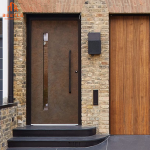 Cửa gỗ hai lớp với lõi gỗ gụ dày 6cm và khe hở không khí để cách nhiệt cực - Product Image 2