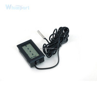 Whicepart-Termómetro digital de 50 a 110, mini medidor de pantalla LCD, refrigeradores, congeladores, enfriadores para piezas de refrigeración