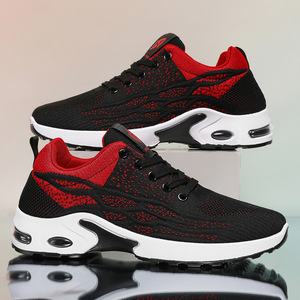 Zapatillas Deportivas Transpirables para Hombre con Amortiguación de Aire Flyknit, Zapatillas Deportivas Casuales con Absorción de Impactos para Correr, Caminar, Gimnasio - Product Image 3