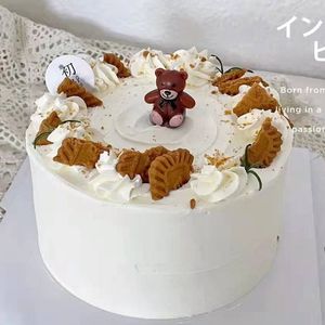 <b>Cute</b> <b>Bear</b> Shaped Birthday Candle 8x4x3cm Paraffin For Kids Party Cake Decoration - Product Image 2