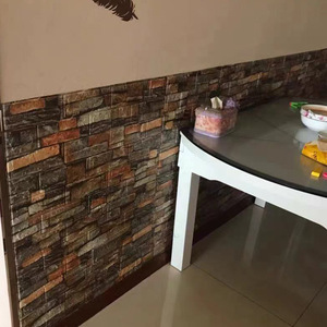 3D Stereoscopic Wall Stickers Retro Brick Pattern XPE Foam Waterproof Oil Proof Household Wallpaper - Product Image 2