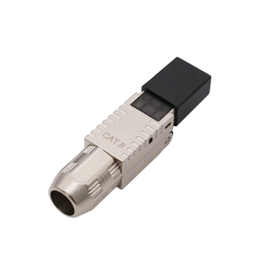 Connecteur réseau Cat6A Transmission 10 Gbps Câble 500 Mhz Connecteur <span class=keywords><strong>RJ45</strong></span> Blindé Connecteurs Ethernet 1000M - Product Image 5
