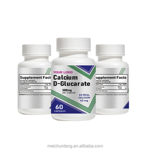 Private Label Não-OGM Cálcio D-Glucarato Cápsulas Hormônio Equilibrado Suplemento Dietético para Adultos Crianças Cálcio Extraído - Product Image 4