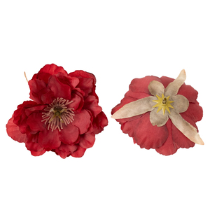Grandes fleurs de pivoine artificielles en soie, épaisses et éclatantes, avec verdure, arrangements floraux tridimensionnels pour salon, parfaits - Product Image 6