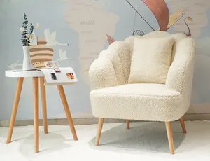 Sofás nórdicos para una sola silla de oficina y Hotel, conjunto tapizado moderno de lujo para el hogar, muebles de sala de estar