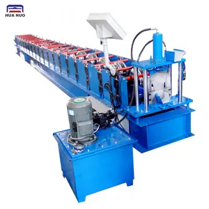 Color steel rainspout gutter roll forming machine