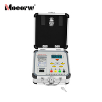 Testeur numérique de résistance à la terre MOEORW-W1105, 3/4 bornes, résistivité du sol, tension AC, portable, batterie/mètre de terre AC, 1 an