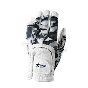 Personalizable XXXL de alta calidad Cabretta guantes de golf de cuero para los hombres blancos con logotipo personalizado de cuero genuino equipo deportivo - Product Image 3